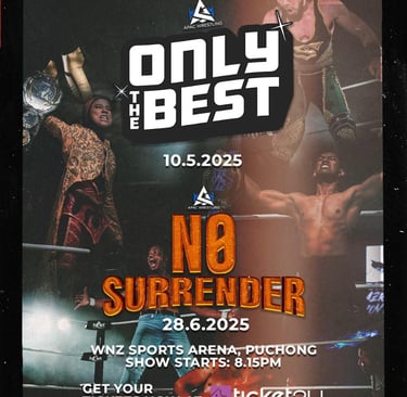 Show poster for Only the Best APAC Wrestling