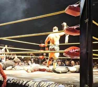 Ares with the VPW Openweight Championship