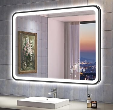Espejo LED con anti-vaho