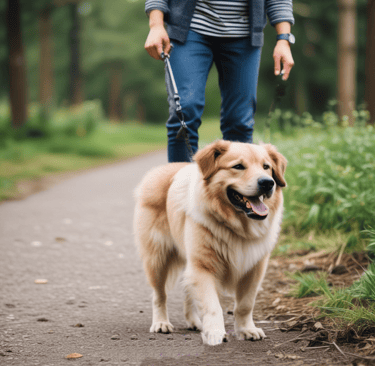 Private on-leash dog walks