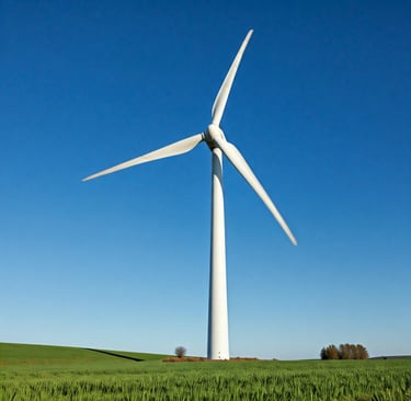 PALA EOLICA PER LA PRODUZIONE DI ENERGIA RINNOVABILE