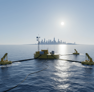 Impianti per la produzione di energia da fonti marine