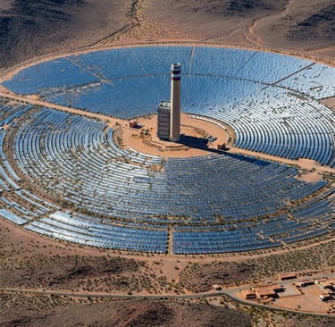 Grande centrale solare a concentrazione (CSP)