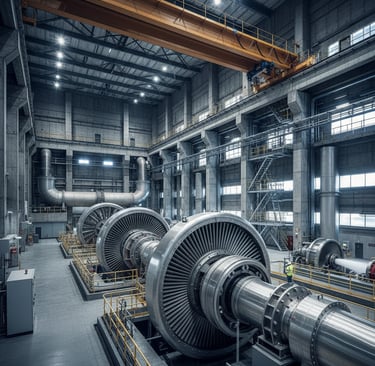 Turbine Idroelettriche a Salto Variabile