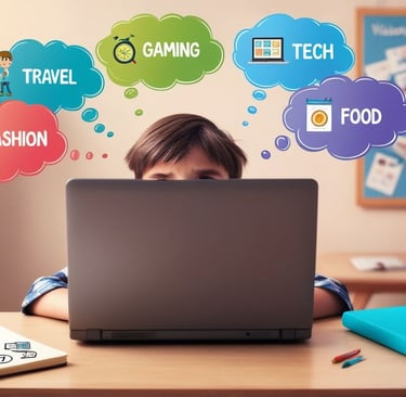 Choose a niche for your blog
