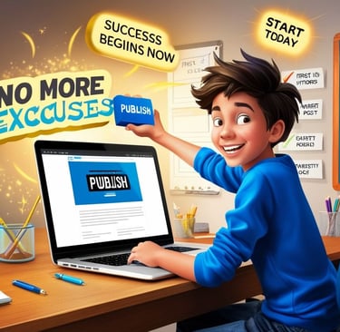 Start blogging today