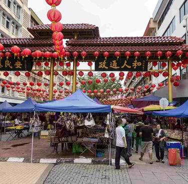 Gaya street Sunday Market, Kota Kinabalu