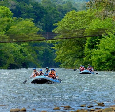Kiulu white water rafting