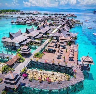 Mabul Water Bungalows, Mabul Island