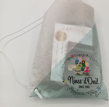Nines d'Onil doll drawstring bag
