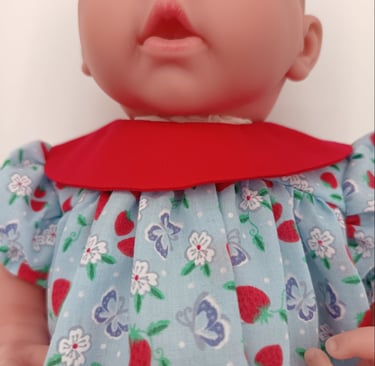 Issues with Berenguer doll neckline