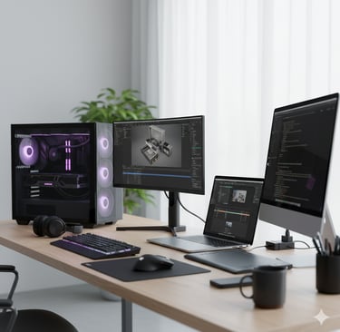 LAPTOPS, PC's & CREATIVE WORKSTATIONS