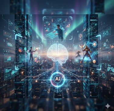 Generative AI: How It’s Reshaping Creativity, Work & Gaming