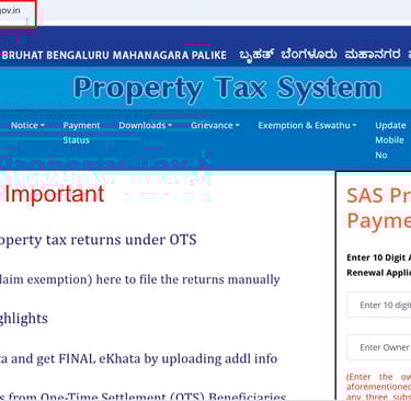 a website page with a picture of a property tax tax tax tax tax tax tax
