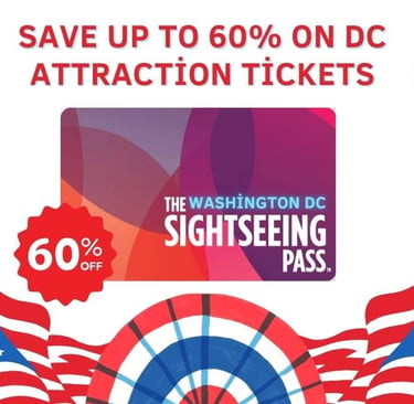 Washington Ticket 60% Off