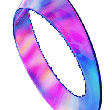 Futuristischer Ring, symbolisiert den strukturierten, praxisnahen Ansatz für KI-Workshops