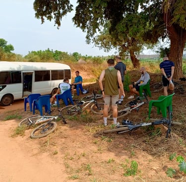 22 days cycling trip around Uganda