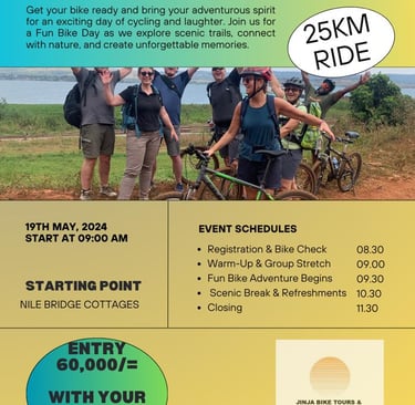 Jinja Fun Bike Ride
