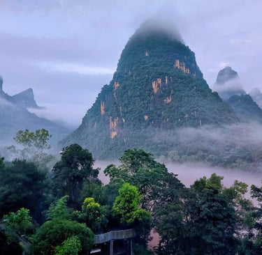 The Yangshuo Li River Resort is your peaceful retreat in the Guilin region