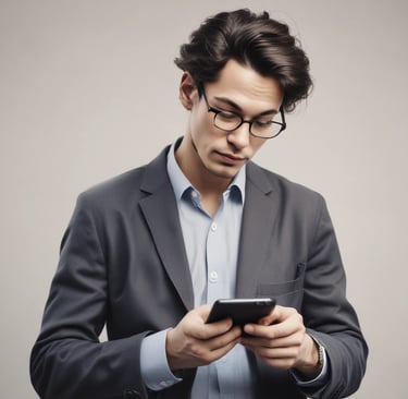 A warm and inviting workspace with a laptop showing financial graphs on the screen.