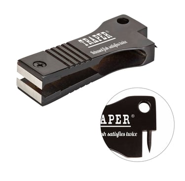 Traper line clipper and knot picker tool for fly fishing accessories.