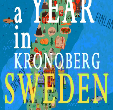 Cover of novel by Geoff Bunn, A Year in Kronoberg, Sweden