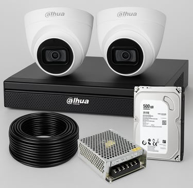 Paket CCTV 2 Titik