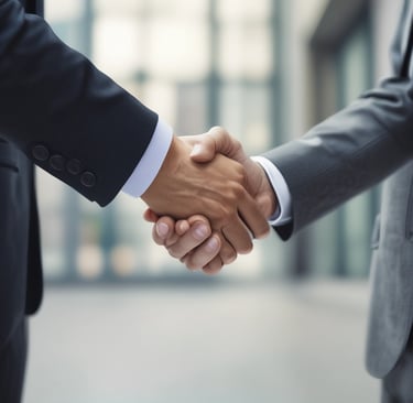 man in white and black pinstripe suit jacket