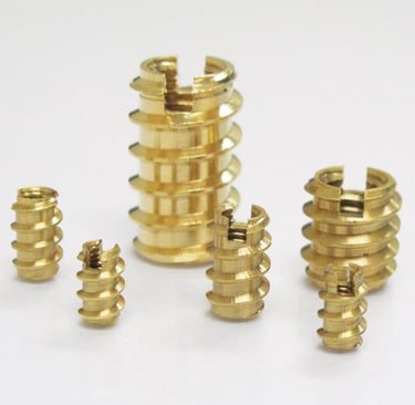 Brass Inserts for Woods