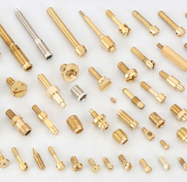 Precision Brass Screw 3