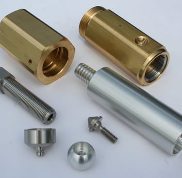 Swiss screw machining components 