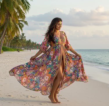 Cotton Lawn printed by Print Zombies - best fabric printing service in Dubai and Qatar