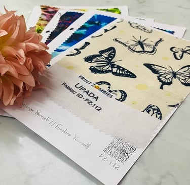 Silk Upada Fabric for Digital Printing