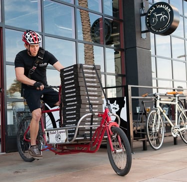 Bolsa de Trabajo para Repartidor en Bicicleta en Canadá 