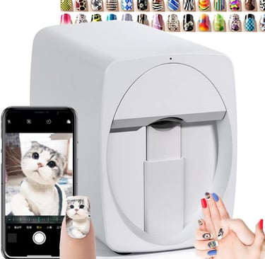 impresora de uñas, diseño personalizado