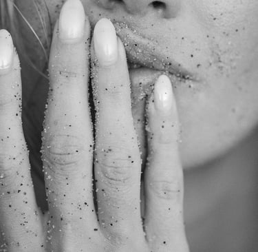 a woman with a ring on her finger