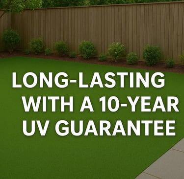 Artificial grass Berkshire – long-lasting lawn with 10-year UV guarantee