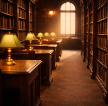 Slow living journal scene of a quiet November afternoon outdoors with muted autumn light