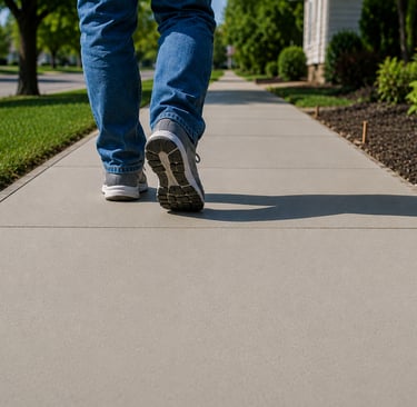 Walking on Concrete