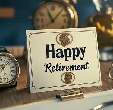 happy retirement message
