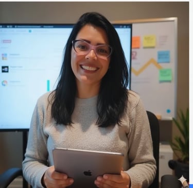 Karina Leal, estratega de marketing especializada en pymes