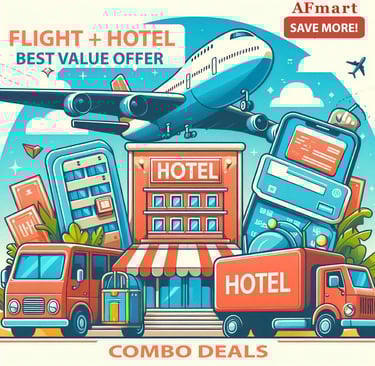 BOOK FLIGHT PLUS HOTEL COMBO