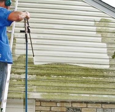 Power washing your home could seem like an extravagance if you’re not aware of the benefits, but in reality