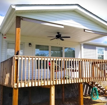 Mobile home House wash in Rogersville, Tn 37857 near me by Bobs Pressure Washing LLC in Bulls Gap, Tn 37711 5
