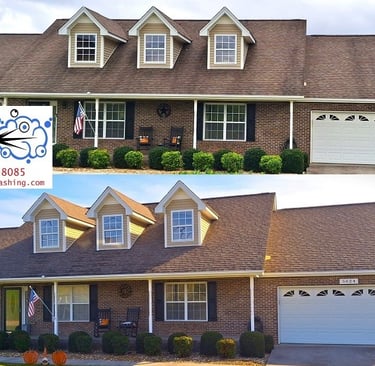 Roof wash in Russellville, Tn 37860 near me by Bobs Pressure Washing LLC in Bulls Gap, Tn 37711 2