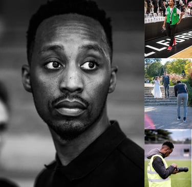 Adel HASSANI, photographe et vidéaste au travail