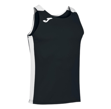 Camiseta negra y blanca valence fit mujer