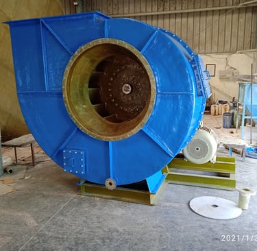 FRP BLOWER, MOTOR HP-75