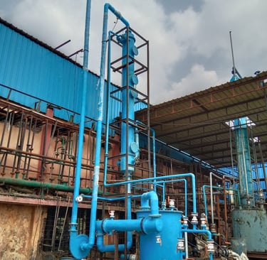 WET SCRUBBER WITH HEAT EXCHANGER FOR H2S GAS