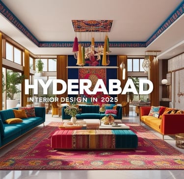 a living room with a couch and a rug top interior trends in hyderabad